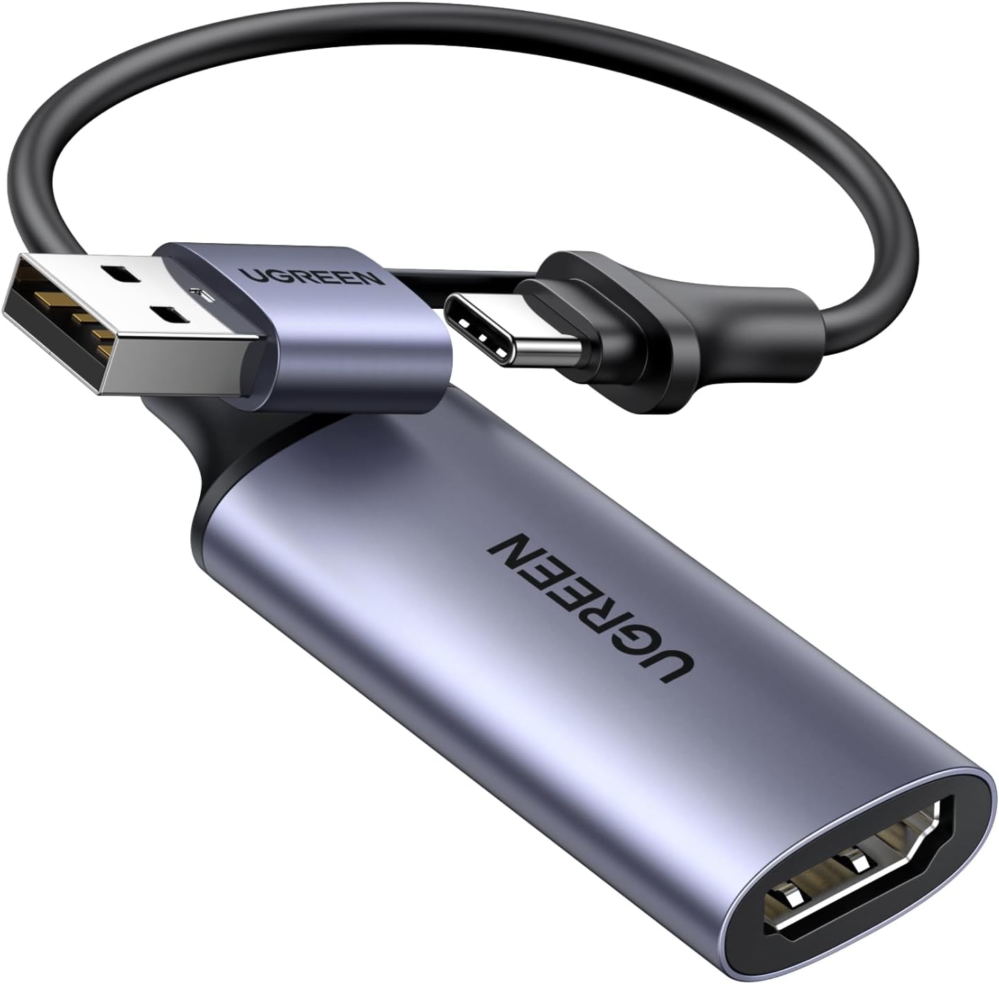 UGREEN Full HD 1080P Capture Card 4K HDMI to USB 2.0 HDMI Video Capture