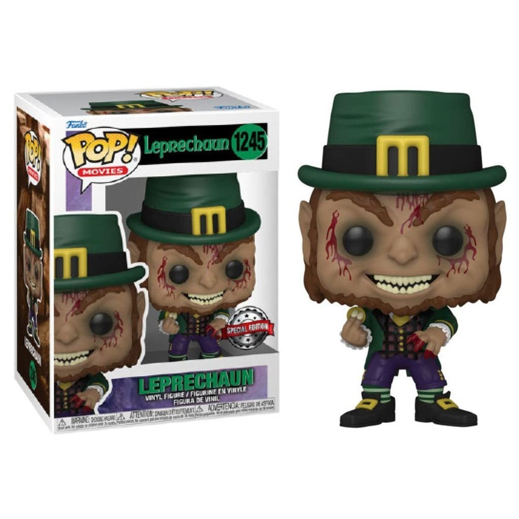 Funko Pop! Movies: Leprechaun – Leprechaun with Flashlight (Glow in the Dark) (Target Exclusive)