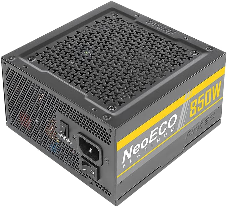 Antec NeoECO Platinum 850W Fully Modular ATX12V Power Supply – 80 PLUS Platinum Certified