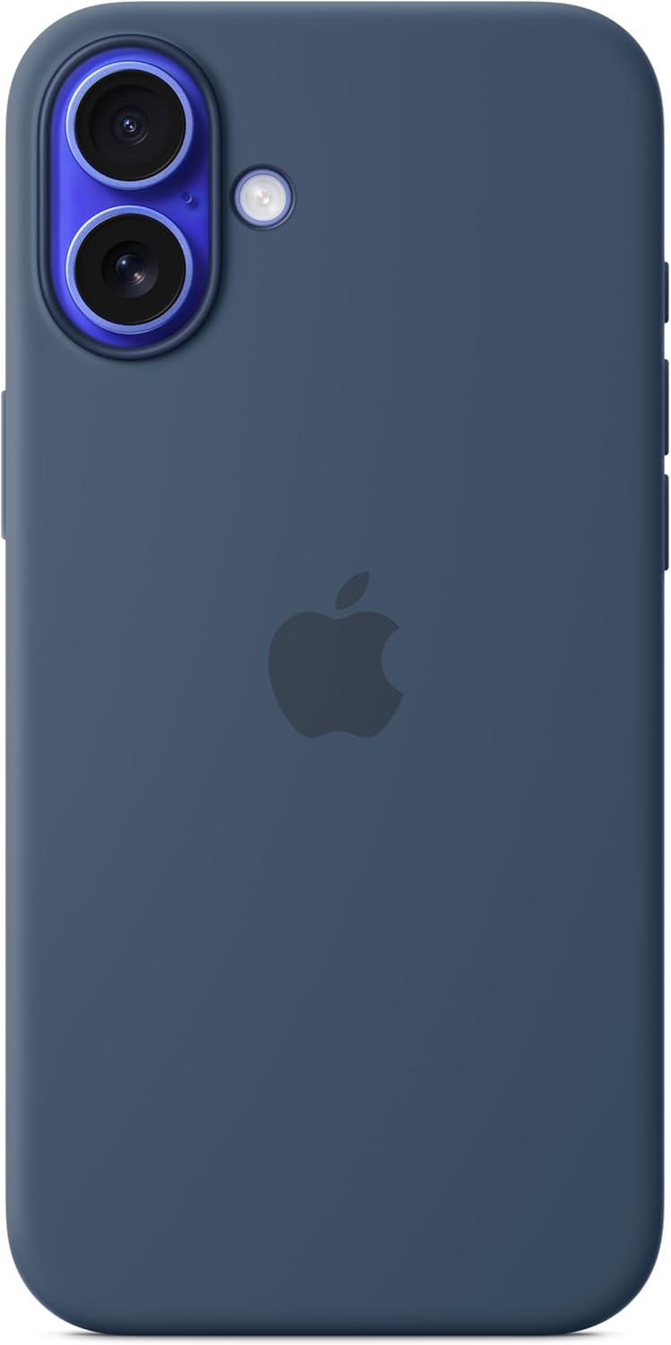 Apple iPhone 16 Plus Silicone Case with MagSafe - Denim