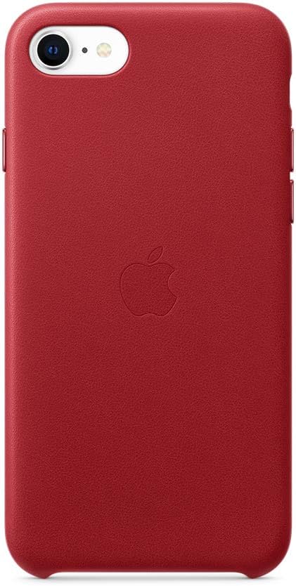 Apple iPhone SE 2nd Generation Leather Case - (Product) RED