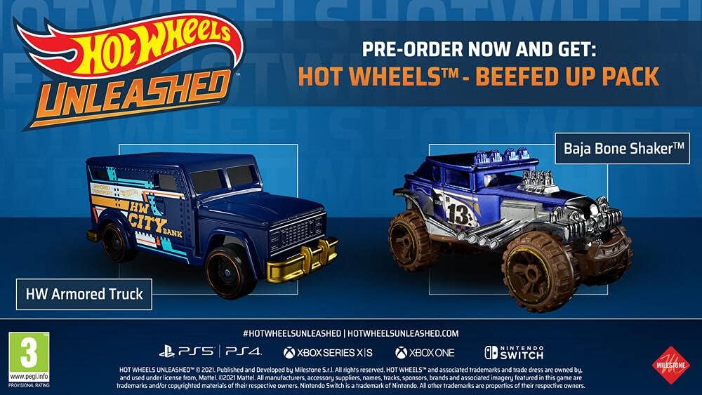 لعبة Milestone Hot Wheels Unleashed - Challenge Accepted Edition لأجهزة Xbox One / Xbox Sx