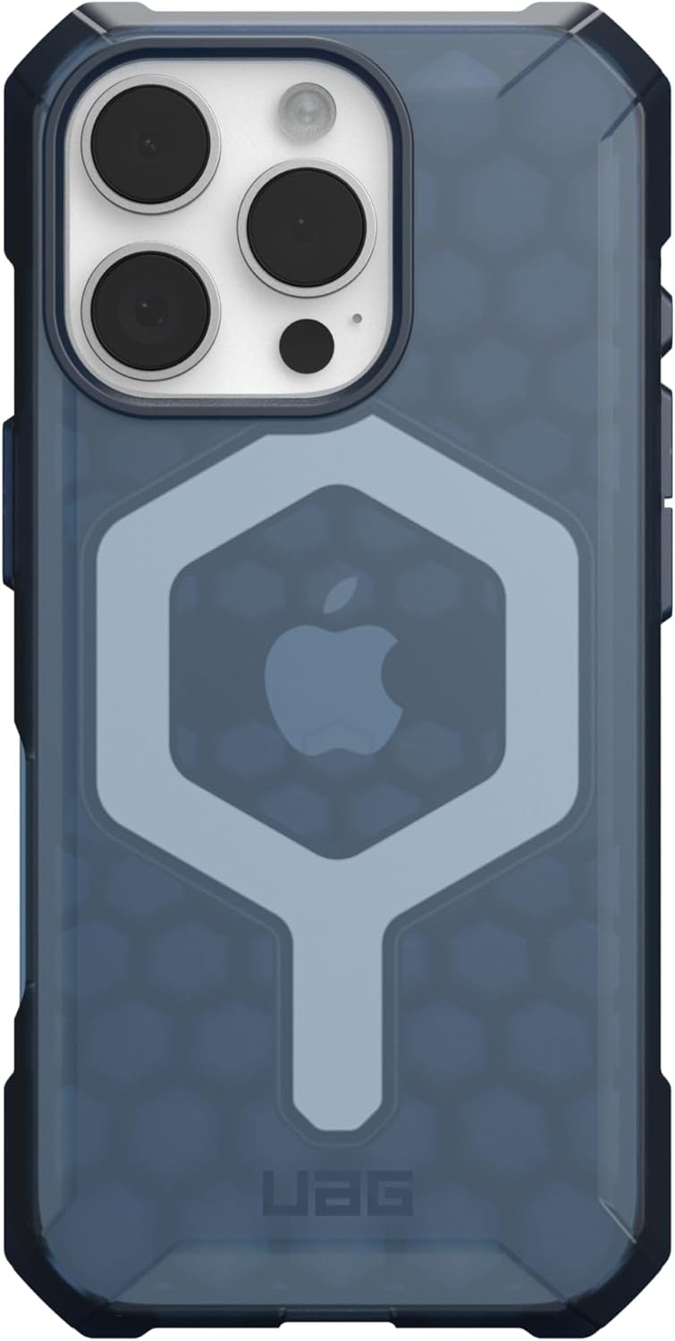 UAG iPhone 16 Pro Case 6.3" Essential Armor - Rugged Slim Shockproof, Cloud Blue