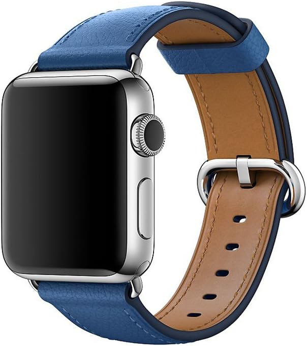Apple Band Strap 42 mm Sea Blue Classic Buckle