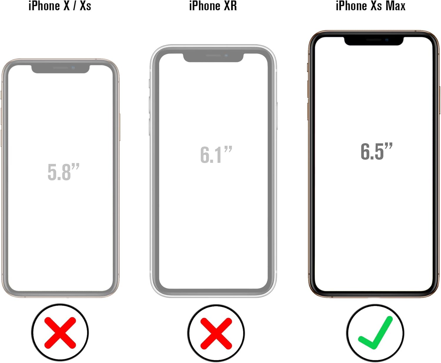 Catalyst Case, Impact Protection, Shockproof for iPhone XS Max, Premium Quality - Transparent
