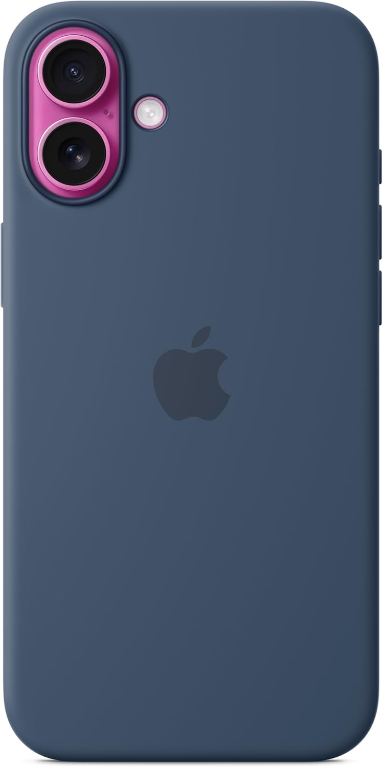 Apple iPhone 16 Plus Silicone Case with MagSafe - Denim