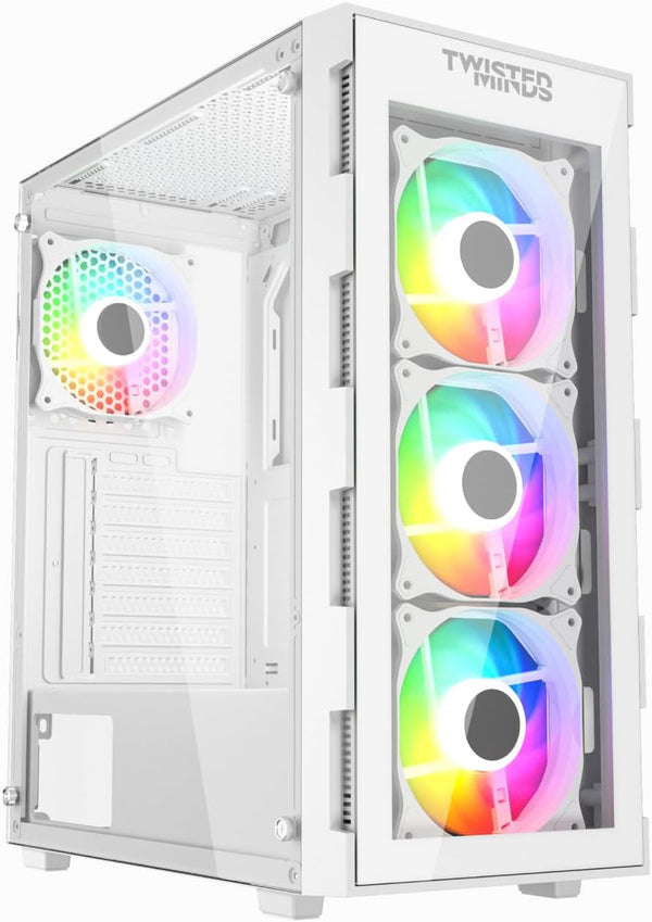 Twisted Minds 03 Apex Mid Tower Gaming Case White