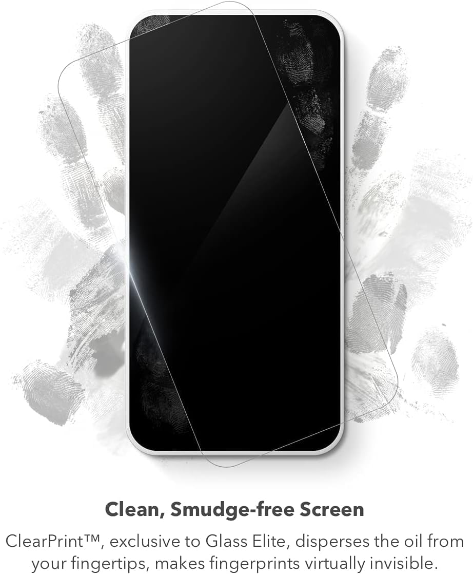 AGG InvisibleShield Glass Privacy 360 Screen Protector for Apple iPhone 15 6.1"