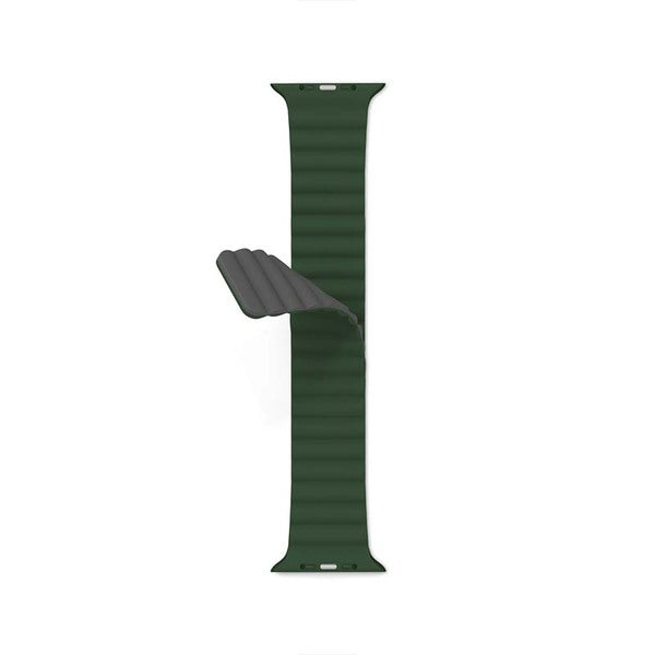 EPICO Watch Strap Magnetic for Apple Watch 42/44/45/49 mm - gray/green