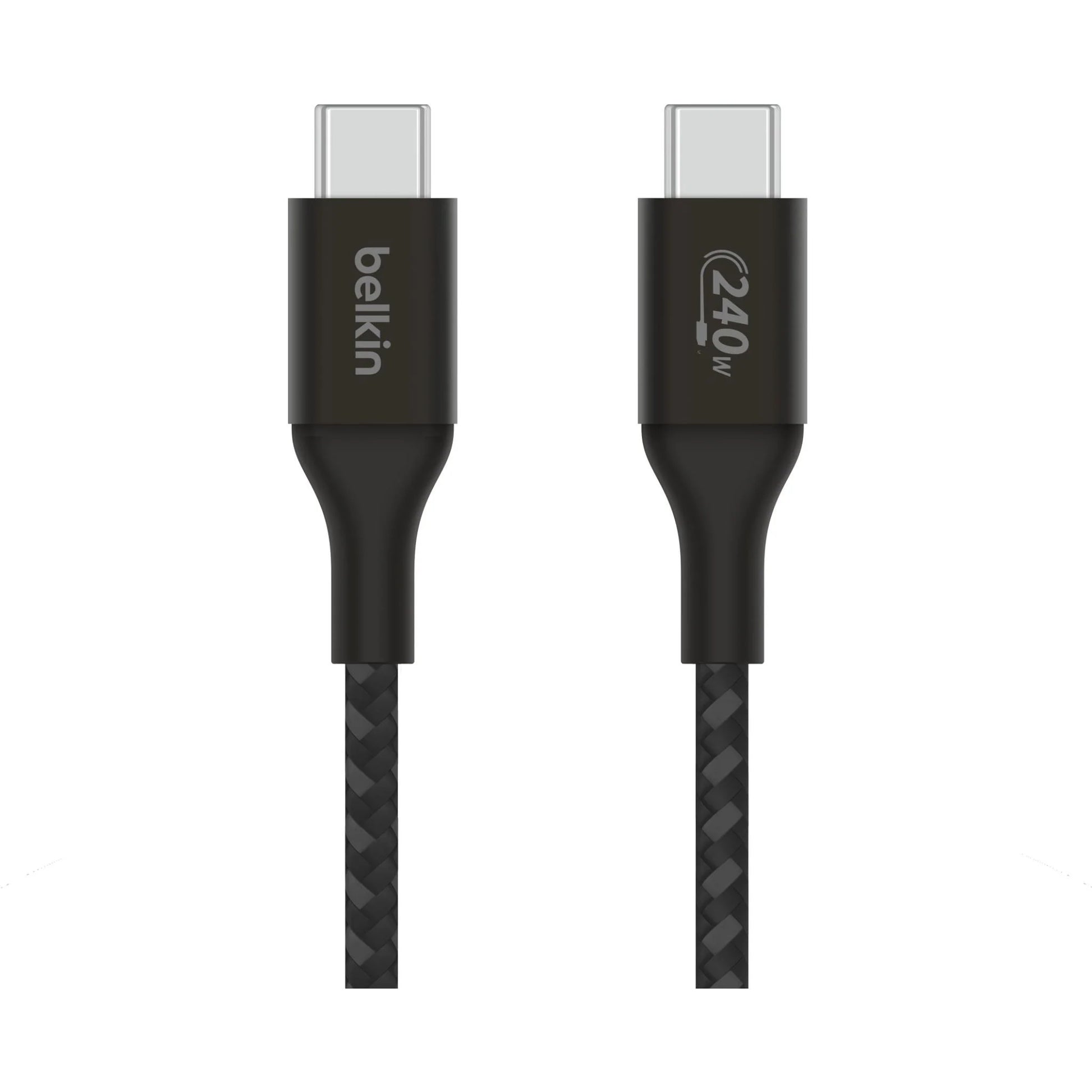 Belkin 240W Braided USB-C Cable - 1m - Black