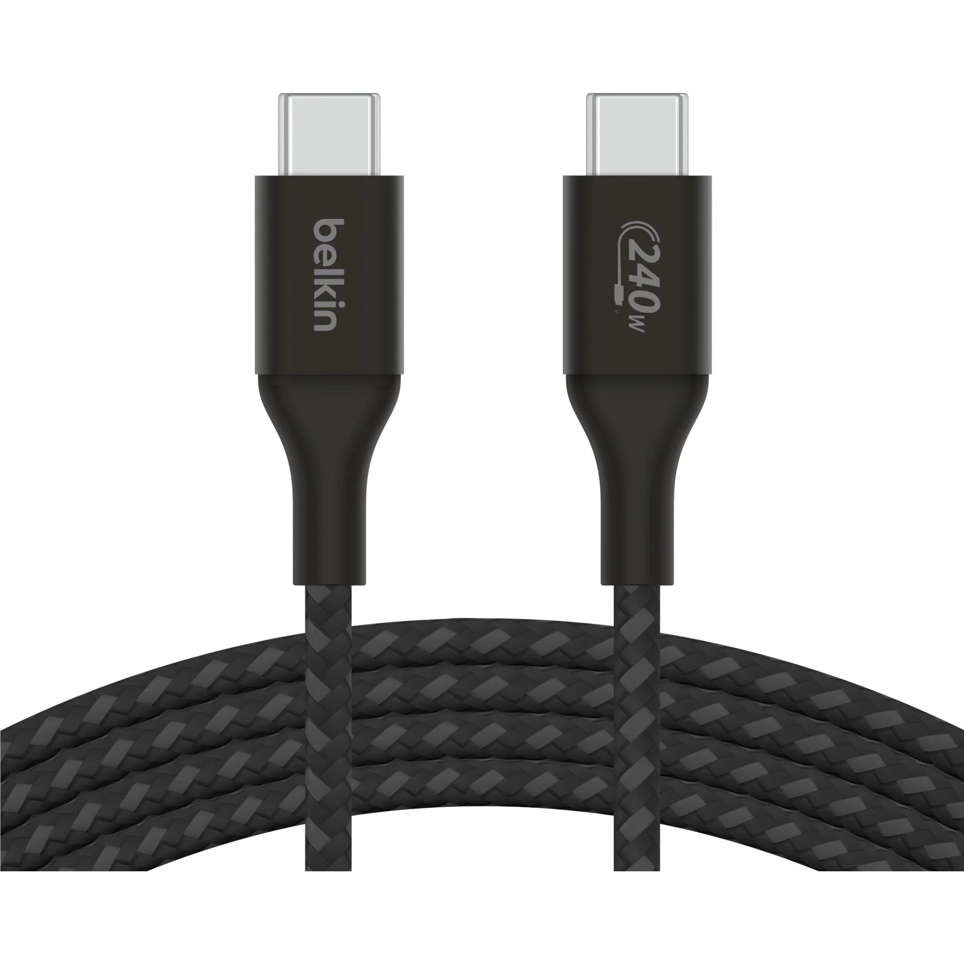 Belkin 240W Braided USB-C Cable - 1m - Black