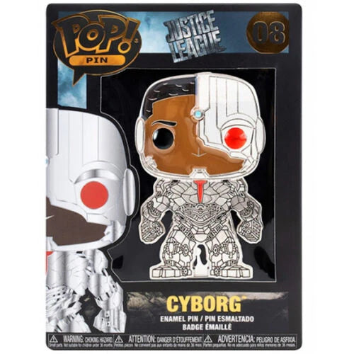 Funko Pop! Pin DC Comics: Cyborg