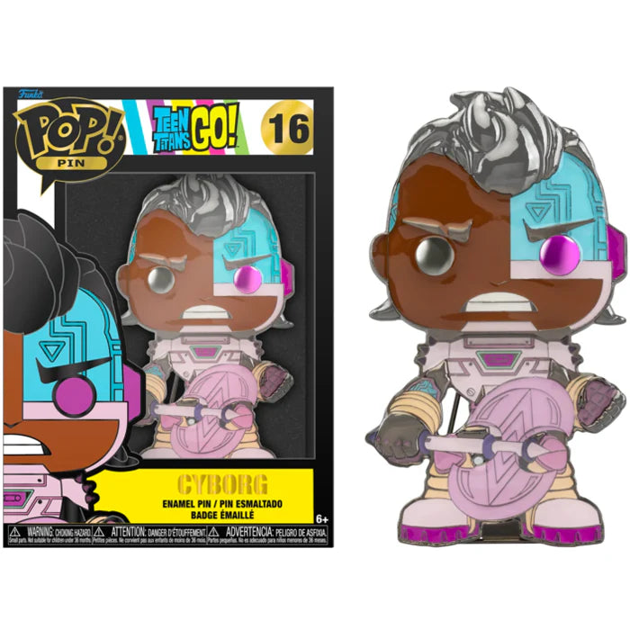 Enamel Pin! DC: Teen Titans – Cyborg
