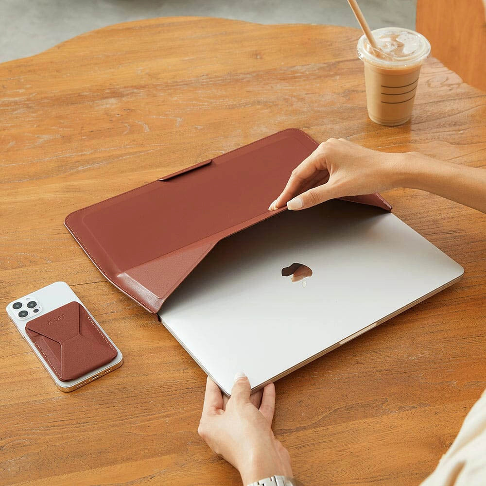 MOFT MB002-1-13B-BK Sleeve for Mac Air 13.3"laptops 14" Classic Nude