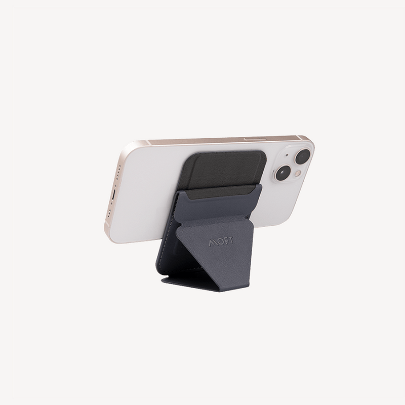 Moft Snap-On Phone Stand And Wallet Dark Grey
