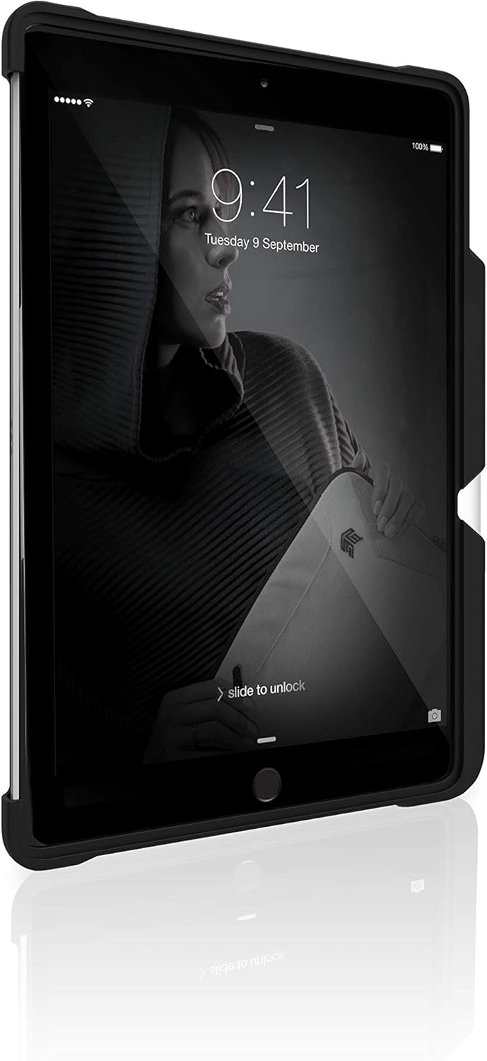 حافظة STM Dux Shell Duo الذكية (iPad 7th Gen) - أسود 