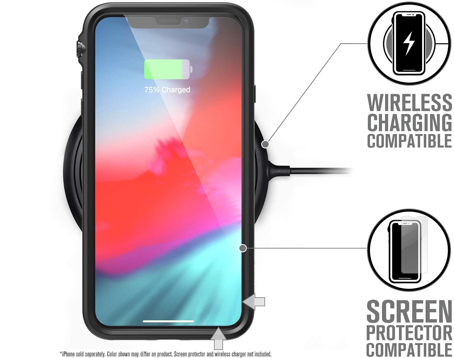 حافظة حماية من الصدمات CATALYST لجهاز iPhone XS Max