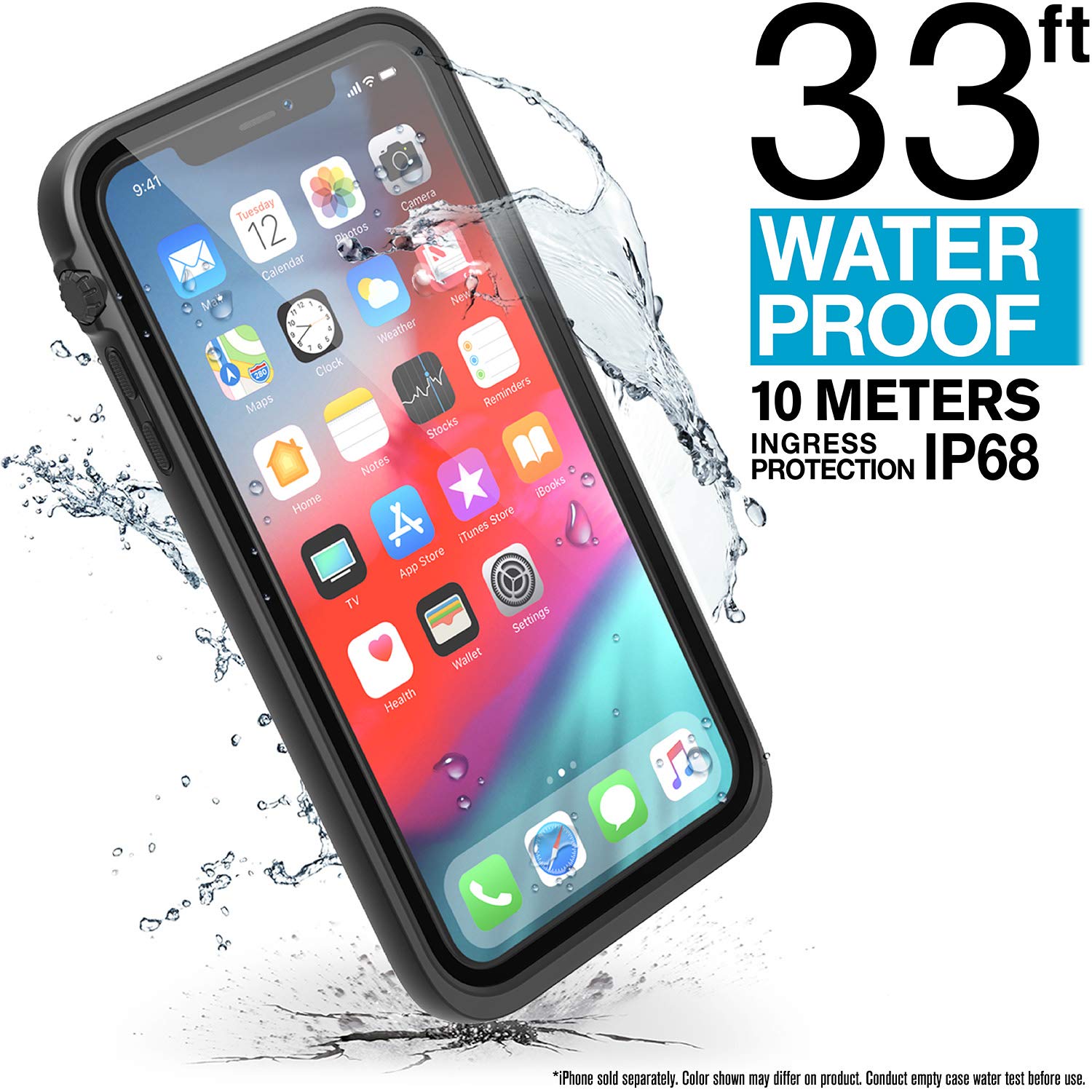 حافظة حماية من الصدمات CATALYST لجهاز iPhone XS Max