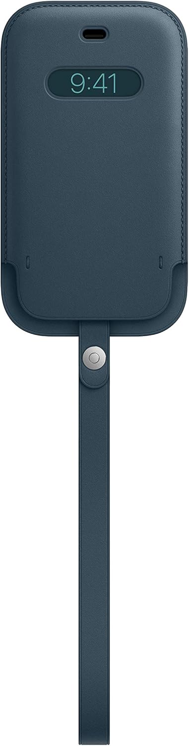 Apple iPhone 12 Mini Leather Sleeve with MagSafe - Baltic Blue