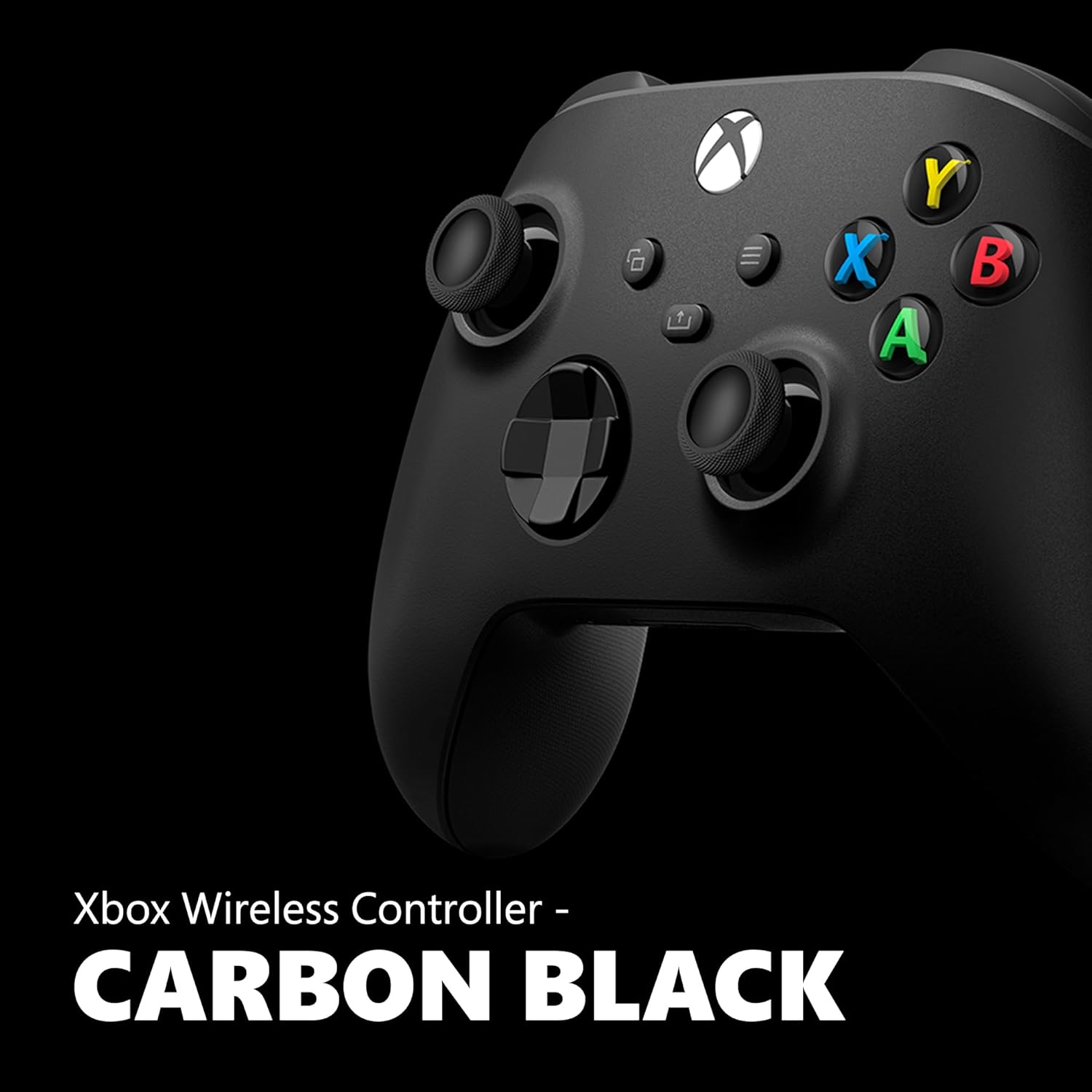 وحدة تحكم الألعاب اللاسلكية Xbox (2025) - Carbon Black - العب على Xbox وWindows وAndroid وiOS وFireTV Sticks وأجهزة التلفزيون الذكية وسماعات الواقع الافتراضي