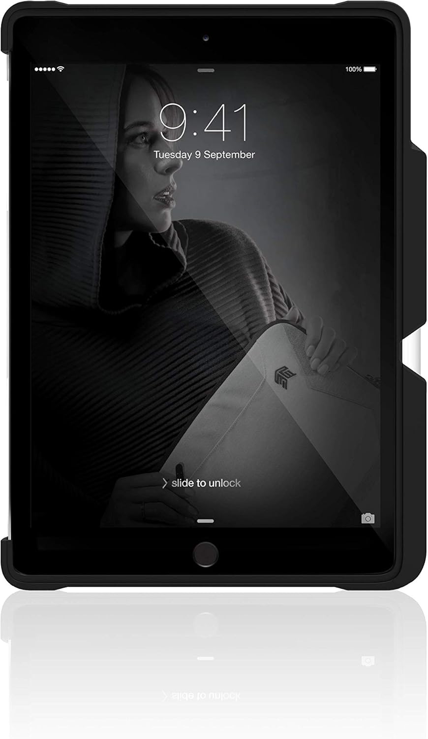 حافظة STM Dux Shell Duo الذكية (iPad 7th Gen) - أسود 