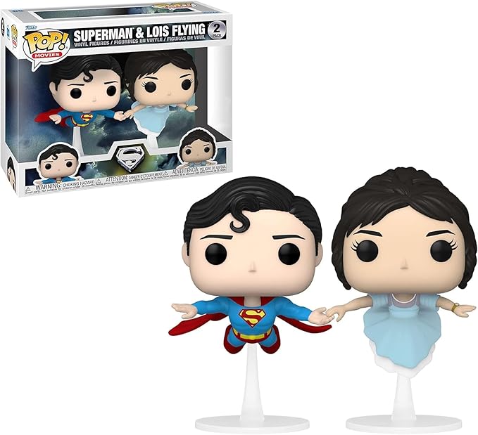 Pop! Movies: Superman & Lois Flying 2‑Pack (Special Edition Exclusive)