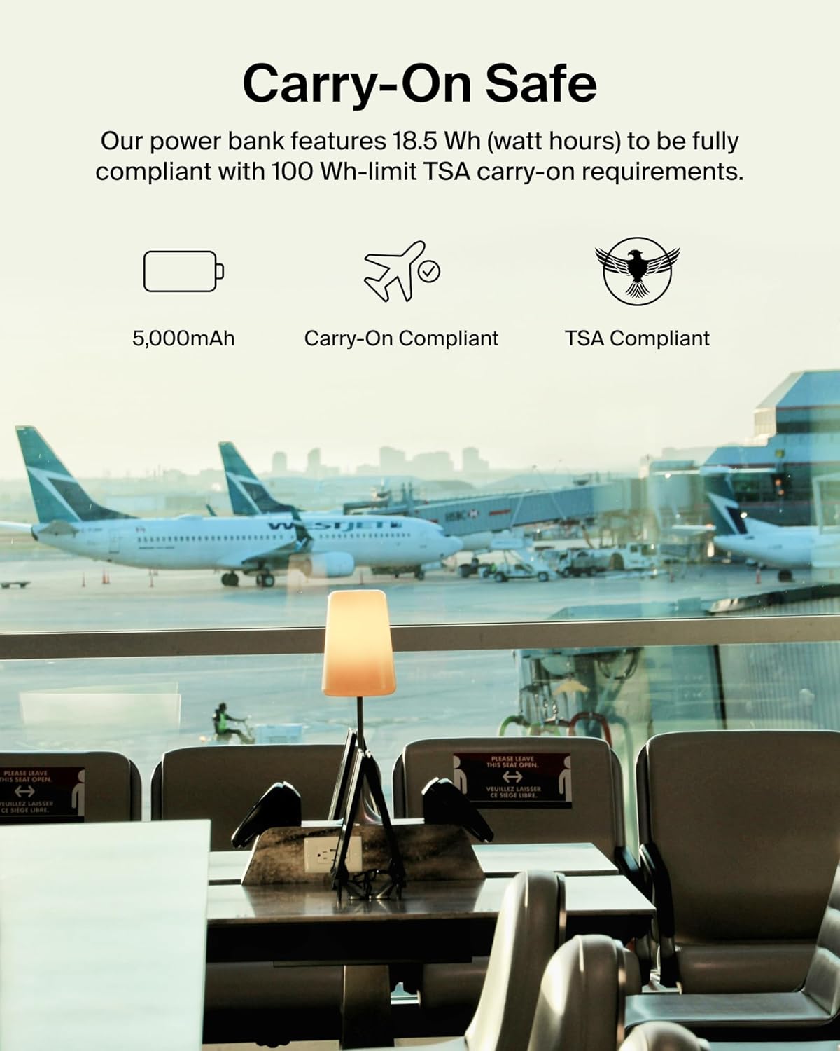 باور بانك لاسلكي مغناطيسي من Belkin BoostCharge مع حامل (أسود) 