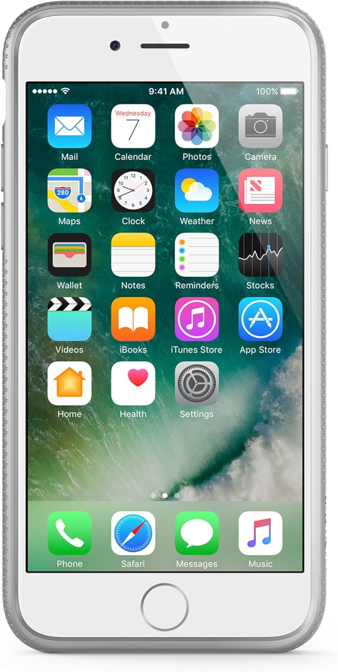 Belkin Sheerforce for iPhone 7 Protective Armor Phone Case Silver