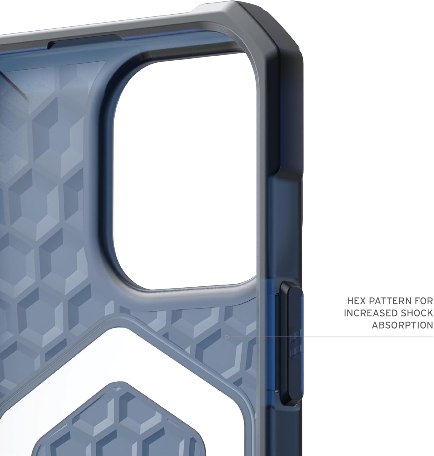 UAG iPhone 16 Pro Case 6.3" Essential Armor - Rugged Slim Shockproof, Cloud Blue