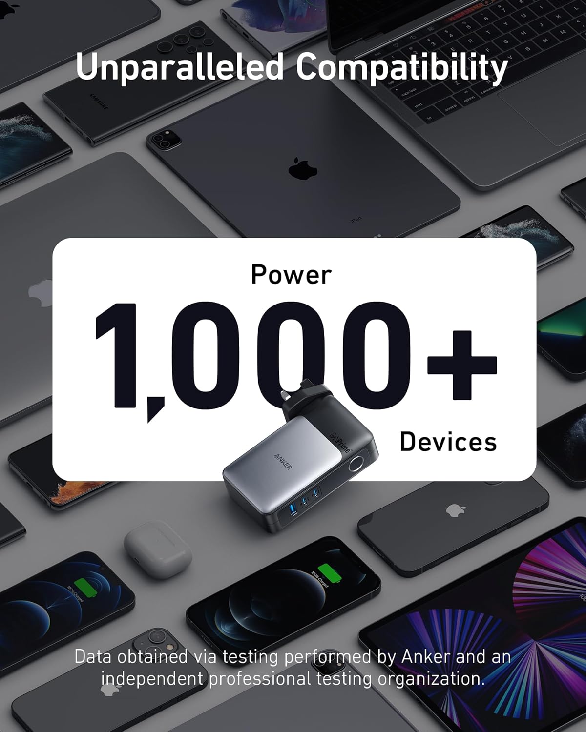 Anker 733 Power Bank 10000 GaNPrime 65W (2-in-1) -Black