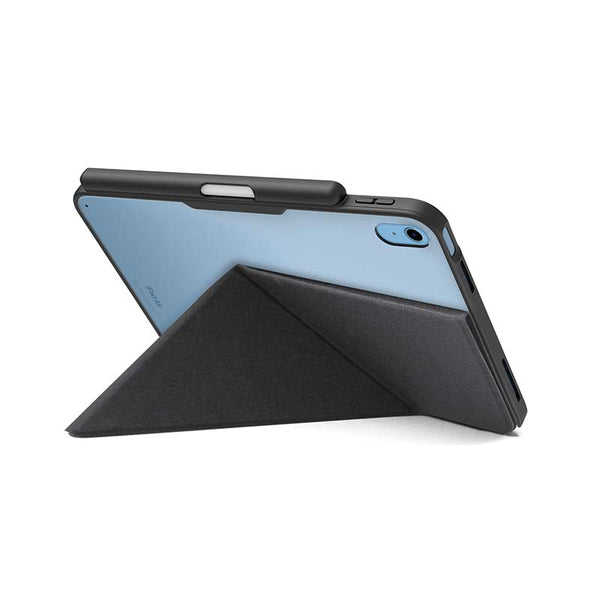 Epico 10.9 Inch Apple iPad 2022 Flip Tablet Case Black and Clear