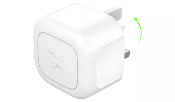 شاحن حائط BELKIN Boost Charge 30W USB Type-C أبيض
