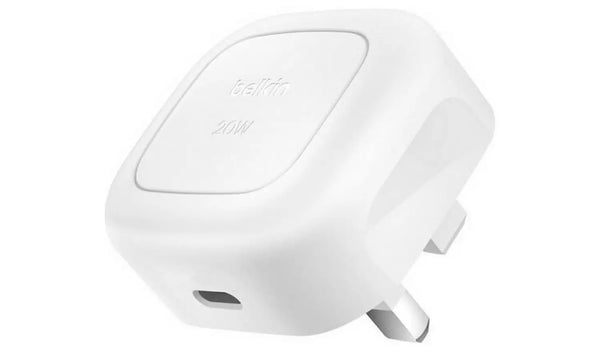شاحن حائط BELKIN Boost Charge 20W USB Type-C أبيض