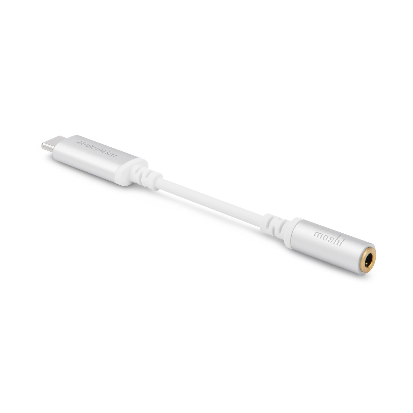 Moshi Digital Audio Adapter - Silver 4.3in USB-C to 3.5mm