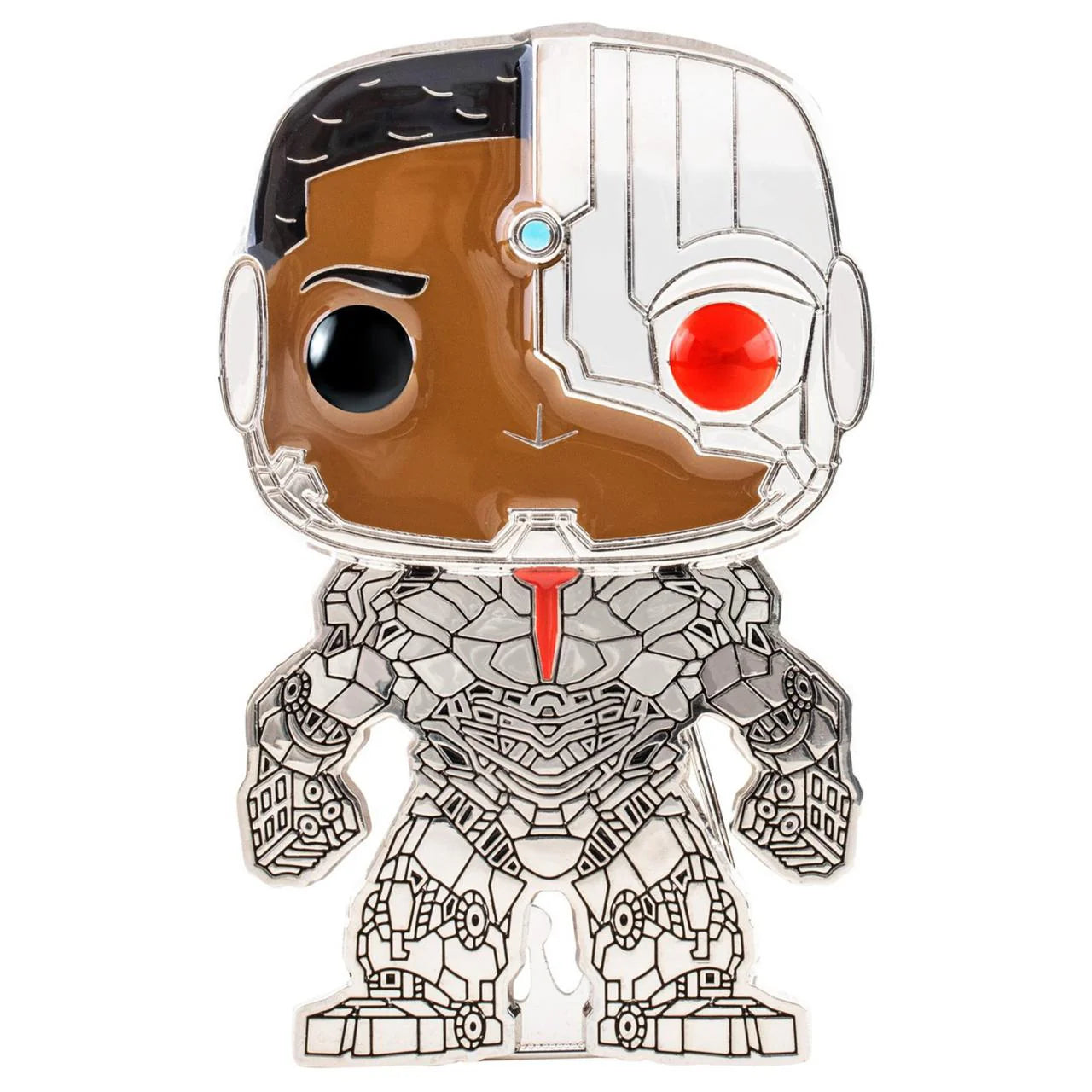 Funko Pop! Pin DC Comics: Cyborg