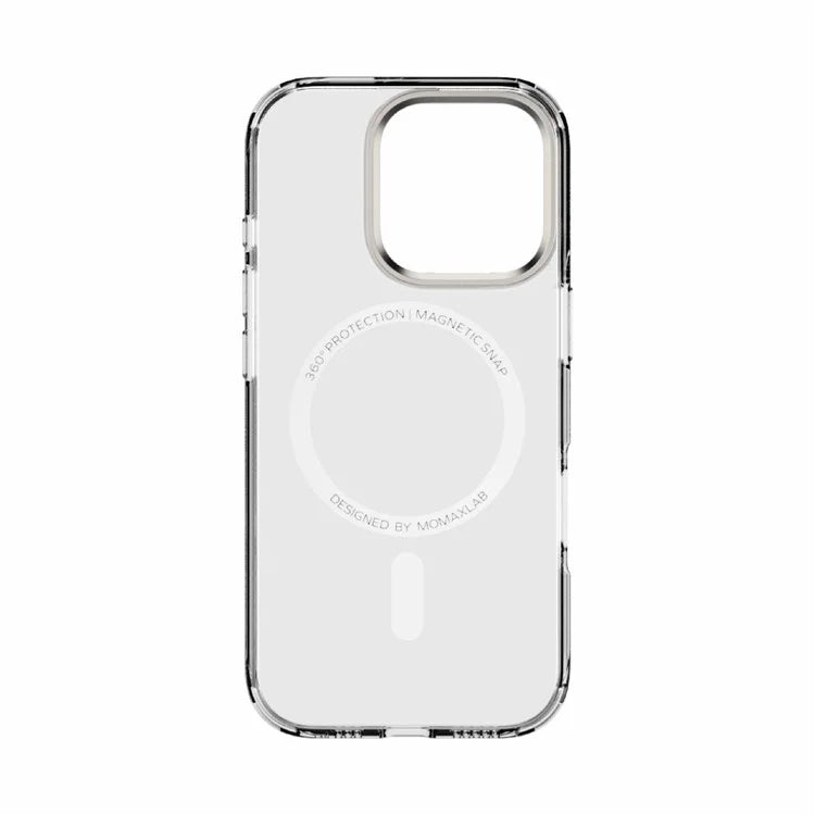 MOMAX CLEAR MAGNETIC CASE FOR IPHONE 16 PRO 6.3
