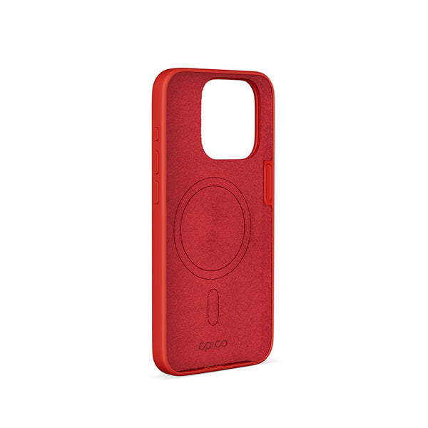 Epico Mag+ Silicone, iPhone 15 Pro - Case, Red