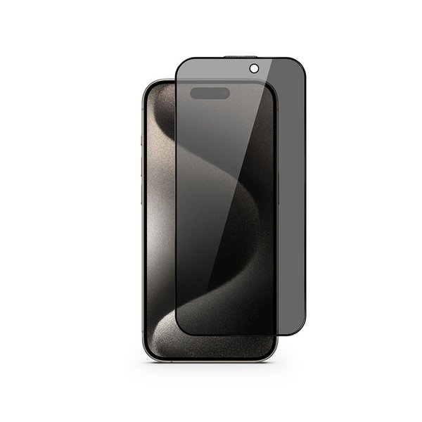 Epico Edge to Edge Privacy Glass, iPhone 15 Pro - Screen Glass