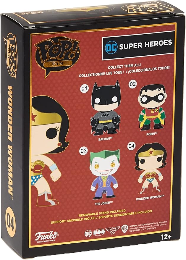 Funko Pop! Pin DC Comics: Wonder Woman