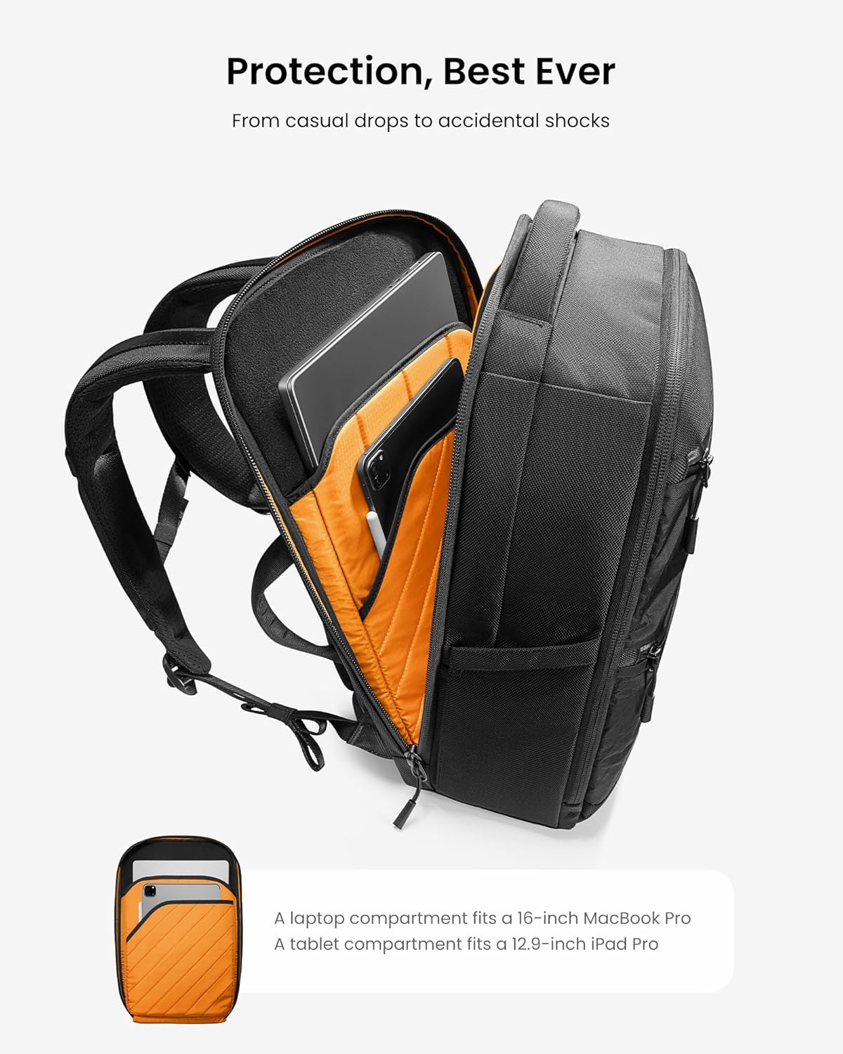 GAEMS Hex Pac Backpack – Black