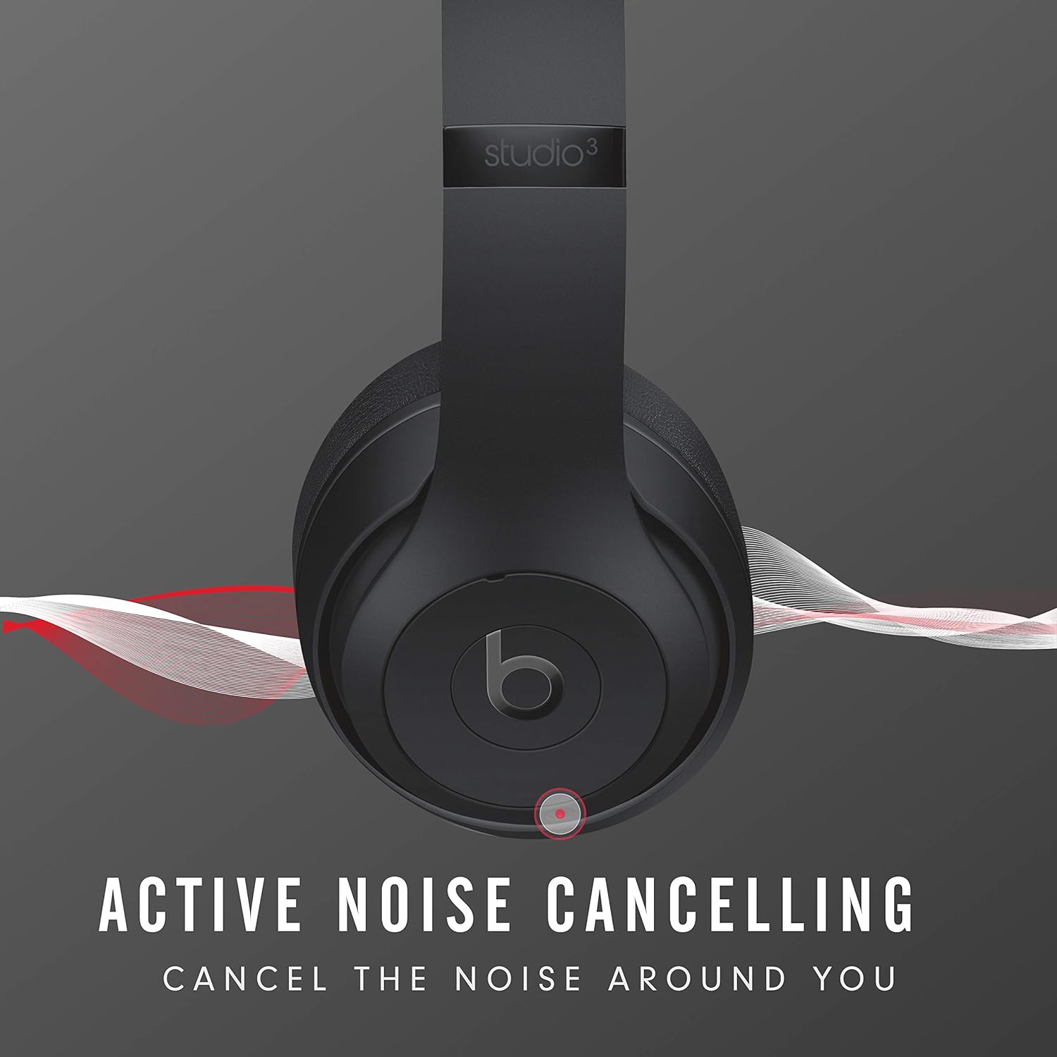 Beats Studio3 Wireless Noise Cancelling Over-Ear Headphones Matte Black