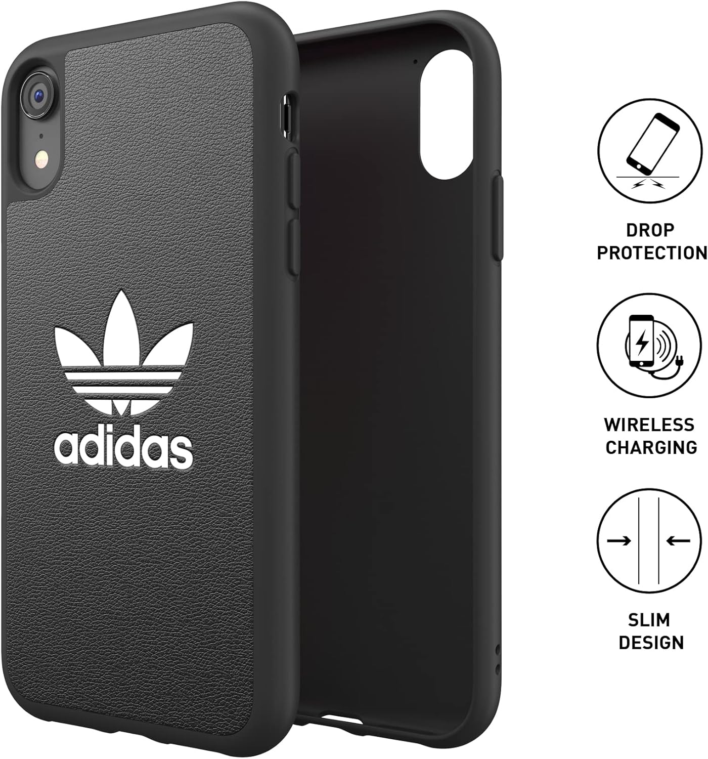 Adidas iPhone 6.1" Original Trefoil Case – Black