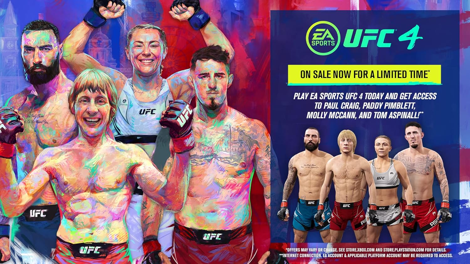 EA SPORTS UFC 4 - PlayStation 4 PS4