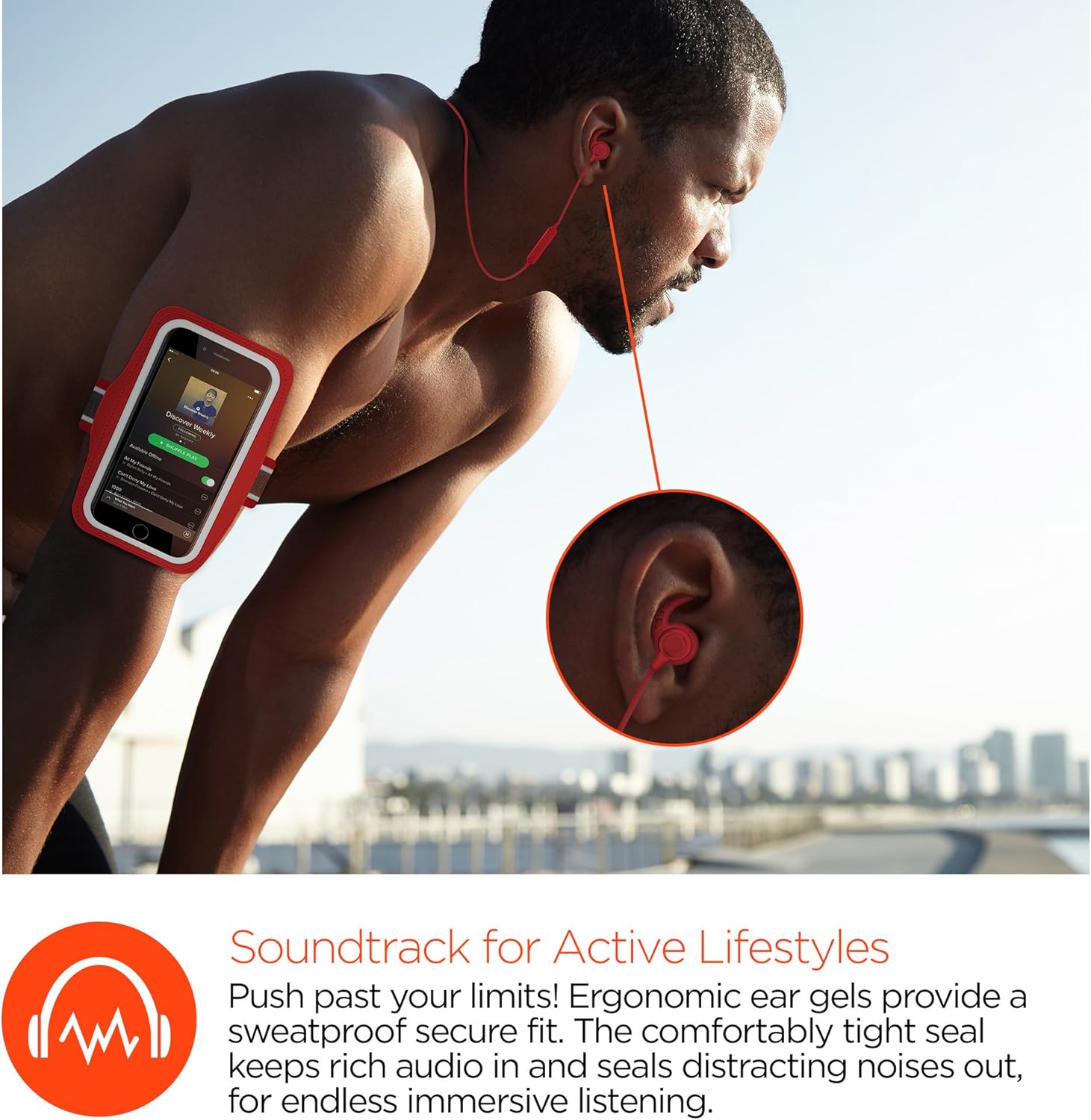 HyperGear Active Gear Wireless Earphones + Sports Armband
