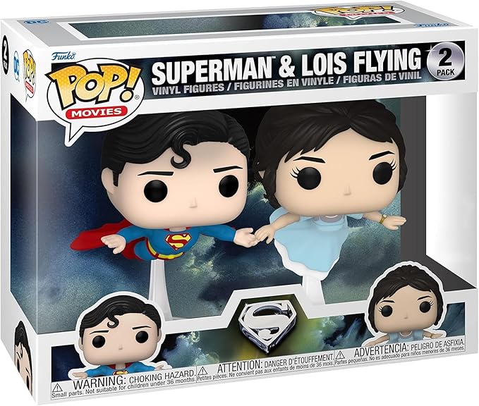 Pop! Movies: Superman & Lois Flying 2‑Pack (Special Edition Exclusive)