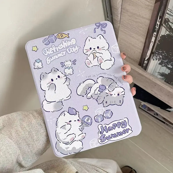 iPad Case Y Type  with Pencil Holder for iPad mini 6 mini 7