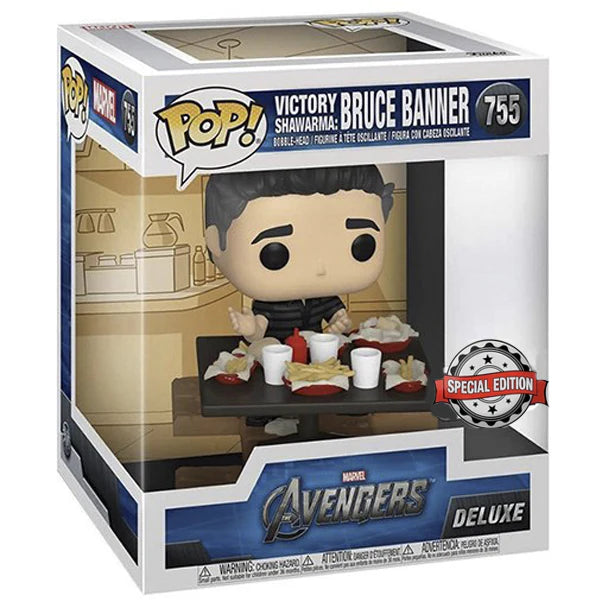 Pop Deluxe! Marvel- Bruce Banner Shawarma (Exc) 6 inch