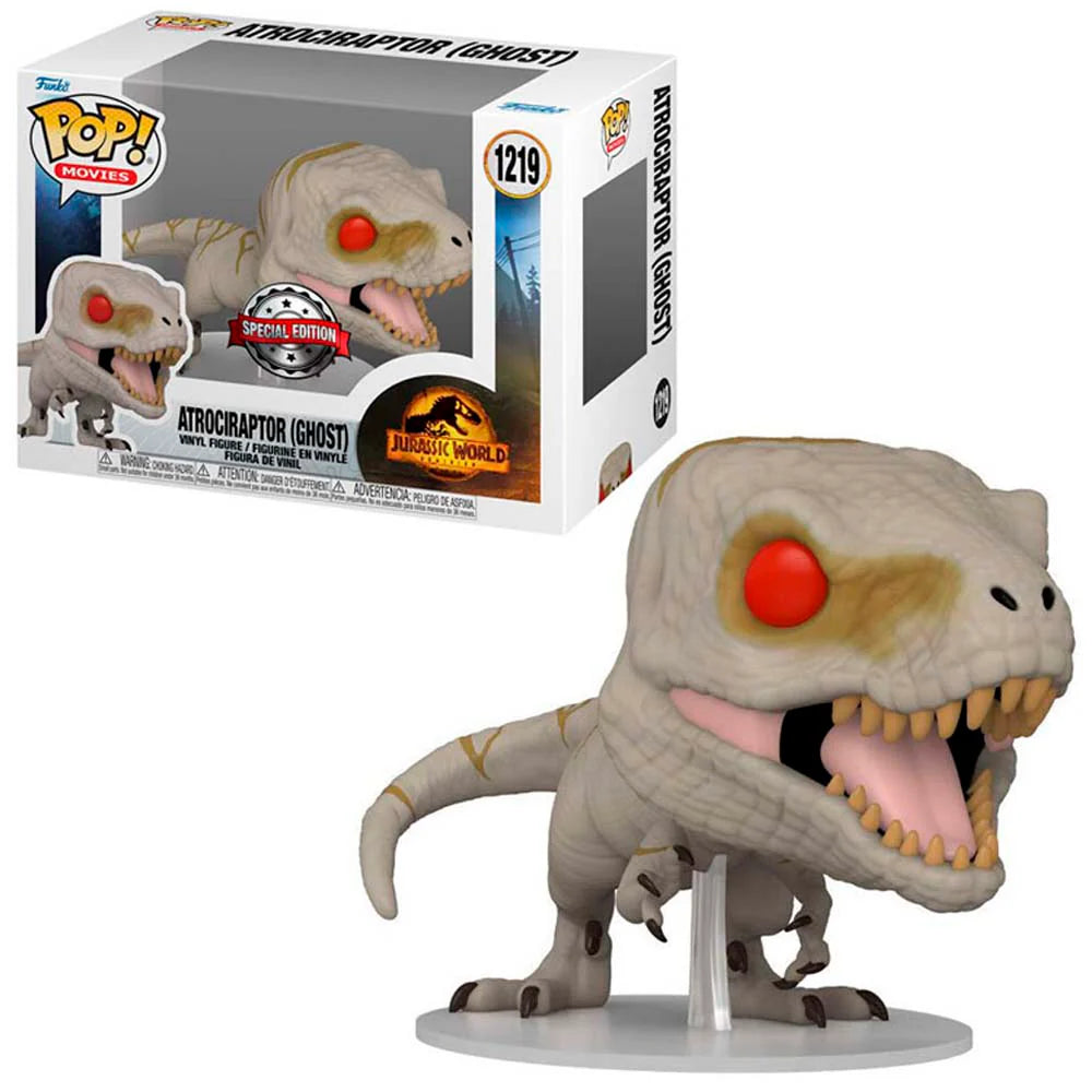 Pop! Movies: Jurassic World Dominion- Atrociraptor (Ghost)(Alternative Pose)(Exc)