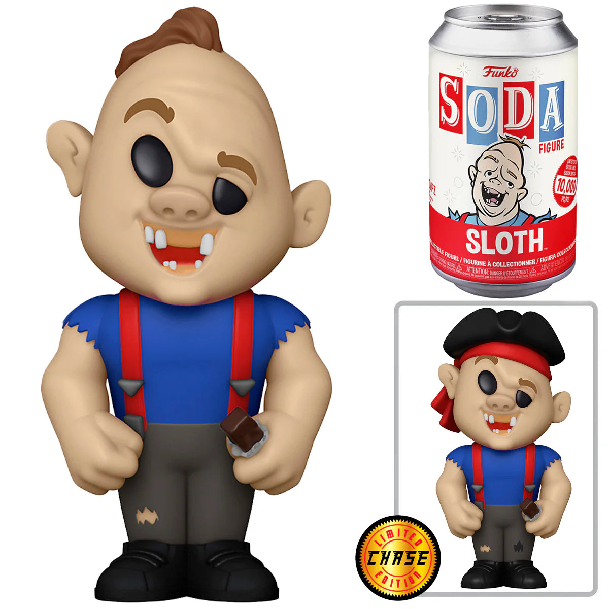 Vinyl Soda: The Goonies – Sloth with Chase (International Edition)