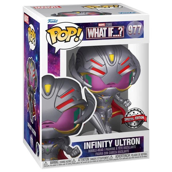 Pop! Marvel: What If S3- Infinity Ultron w/ Weapon (Exc)
